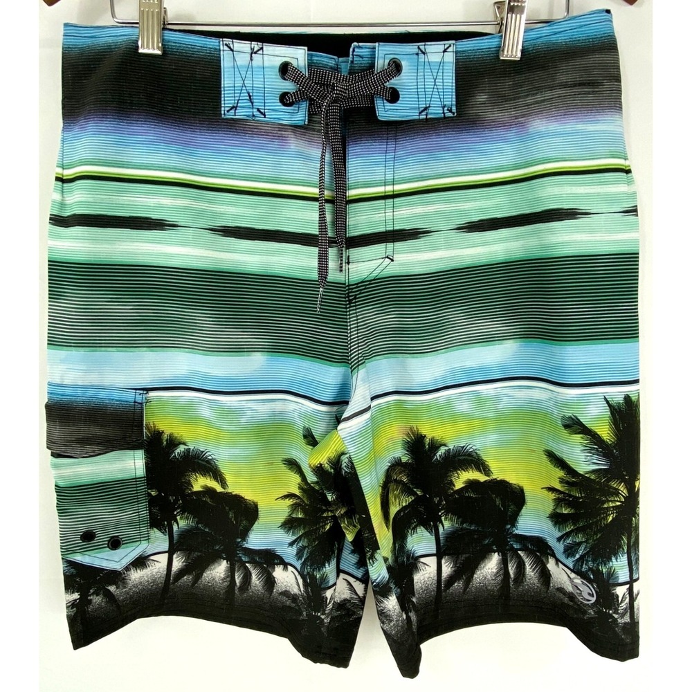 Ocean Current Bathing Suit Men's 32 Swim Trunks Swimsuit Board Shorts
